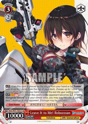 Leave It to Me! Robocosan (HOL/W91-TE017 TD) - hololive production