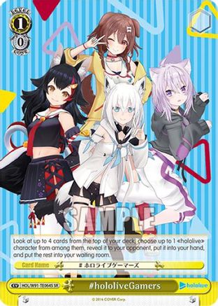 #hololiveGamers (SR) (HOL/W91-TE064S SR) - hololive production