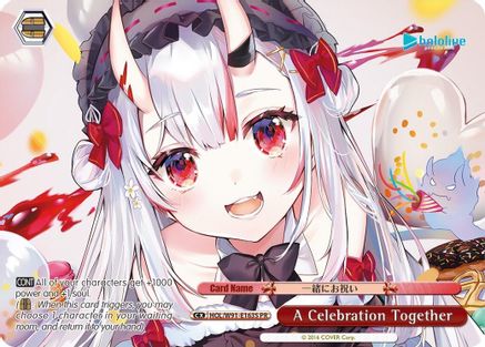 A Celebration Together (PR Foil) (HOL/W91-E163S PR) - hololive production