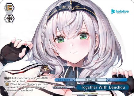 Together With Danchou (PR Foil) (HOL/W91-E171S PR) - hololive production