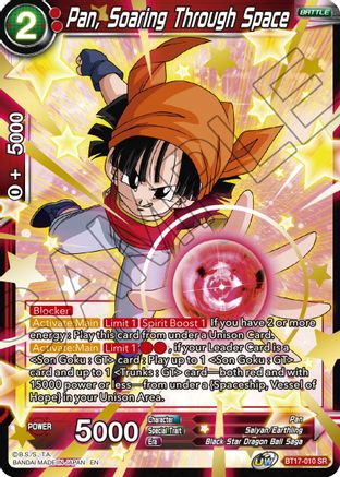 Pan, Soaring Through Space (BT17-010) - Ultimate Squad Foil