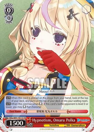 Hypnotism, Omaru Polka (HOL/W91-TE113 TD) - hololive production