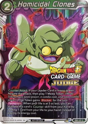 Homicidal Clones (Judge Pack Vol.11) (EB1-37) - Tournament Promotion Cards Foil