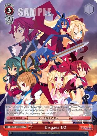 Disgaea D2 (DG/EN-S03-PE03) - Disgaea