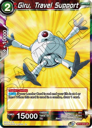 Giru, Travel Support (BT17-015) - Ultimate Squad
