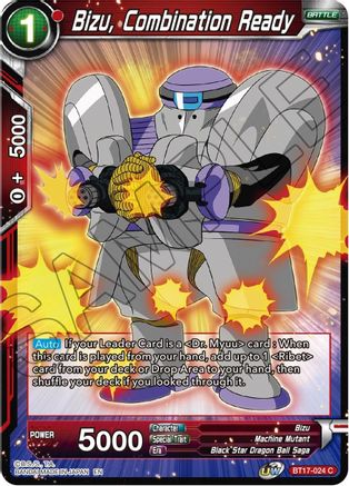 Bizu, Combination Ready (BT17-024) - Ultimate Squad