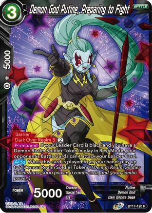 Demon God Putine, Preparing to Fight (BT17-120) - Ultimate Squad Foil