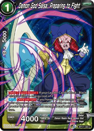 Demon God Salsa, Preparing to Fight (BT17-126) - Ultimate Squad