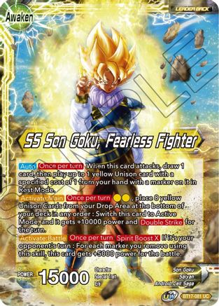 Son Goku // SS Son Goku, Fearless Fighter (BT17-081) - Ultimate Squad