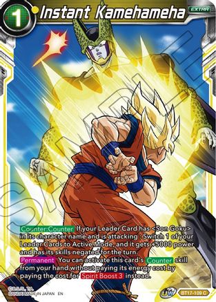 Instant Kamehameha (BT17-109) - Ultimate Squad Foil