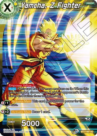 Yamcha, Z Fighter (BT17-087) - Ultimate Squad