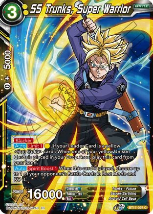 SS Trunks, Super Warrior (BT17-097) - Ultimate Squad Foil