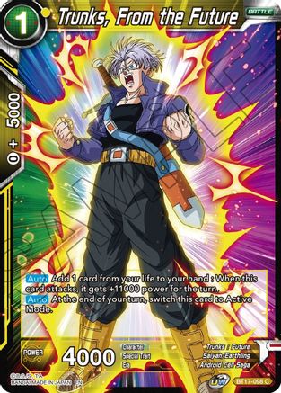 Trunks, From the Future (BT17-098) - Ultimate Squad Foil