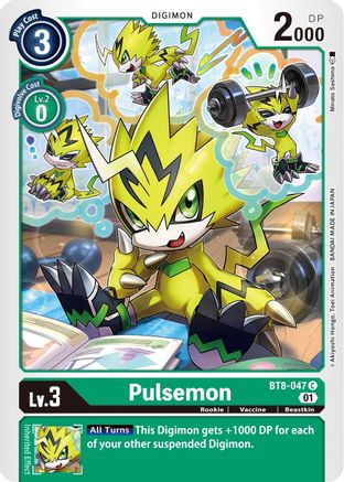 Pulsemon (BT8-047) - New Awakening