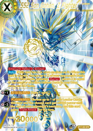 SS2 Son Gohan, Z Fighter (SPR) (BT17-083) - Ultimate Squad Foil