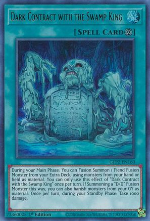 Dark Contract with the Swamp King (GFP2-EN160) - Ghosts From the Past: The 2nd Haunting 1st Edition