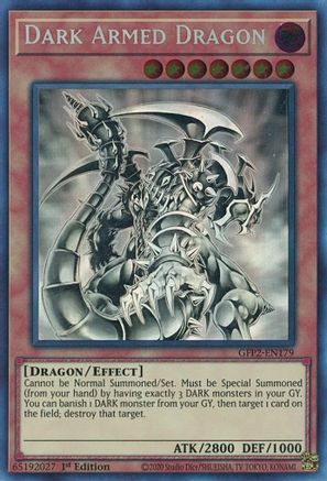 Dark Armed Dragon (Ghost Rare) (GFP2-EN179) - Ghosts From the Past: The 2nd Haunting 1st Edition