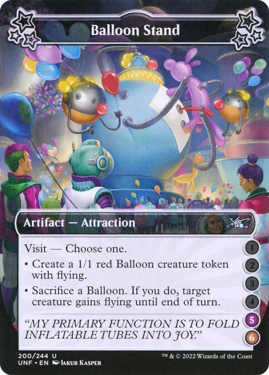 Balloon Stand (5-6) (UNF-200) - Unfinity Foil