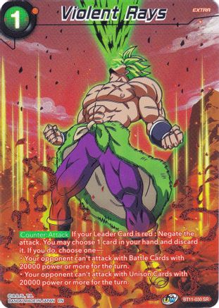 Violent Rays (BT11-030) - Collectors Selection Vol 2 Foil
