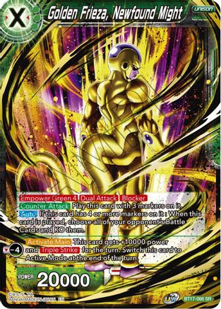 Golden Frieza, Newfound Might (BT17-066) - Ultimate Squad Foil