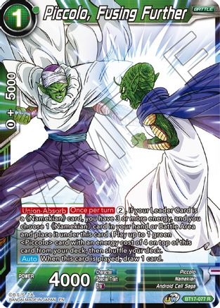 Piccolo, Fusing Further (BT17-077) - Ultimate Squad