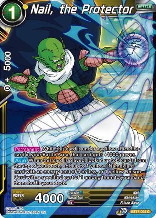 Nail, the Protector (BT17-092) - Ultimate Squad Foil