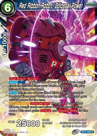 Red Ribbon Robot, Colossal Power (BT17-038) - Ultimate Squad