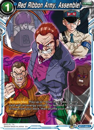 Red Ribbon Army, Assemble! (BT17-056) - Ultimate Squad