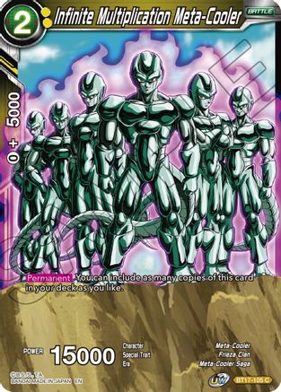 Infinite Multiplication Meta-Cooler (BT17-105) (BT17-105) - Ultimate Squad