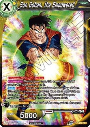 Son Gohan, the Empowered (P-377) - Promotion Cards