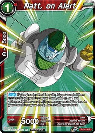 Natt, on Alert (Tournament Pack Vol. 8) (P-381) - Tournament Promotion Cards