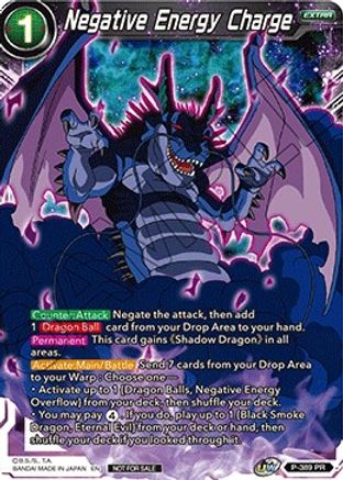 Negative Energy Charge (Tournament Pack Vol. 8) (P-389) - Tournament Promotion Cards