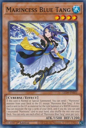 Marincess Blue Tang (LED9-EN051) - Legendary Duelists: Duels From the Deep 1st Edition