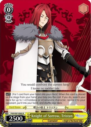 Knight of Sorrow, Tristan (FGO/S87-E005 R) - Fate/Grand Order THE MOVIE Divine Realm of the Round Table: Camelot