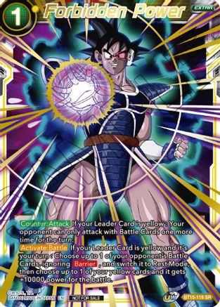 Forbidden Power (Top 32) (BT15-119) - Tournament Promotion Cards Foil