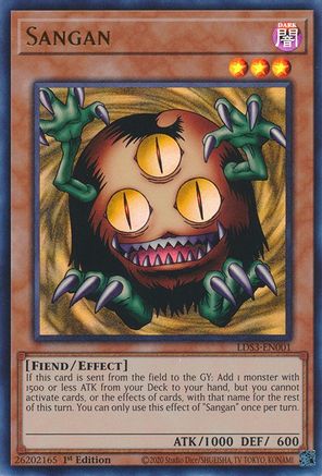 Sangan (LDS3-EN001) - Legendary Duelists: Season 3 1st Edition