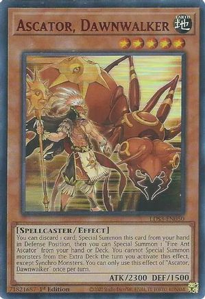 Ascator, Dawnwalker (Red) (LDS3-EN050) - Legendary Duelists: Season 3 1st Edition