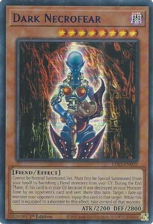 Dark Necrofear (Blue) (LDS3-EN002) - Legendary Duelists: Season 3 1st Edition