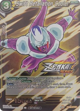 Swift Retaliation Cooler (Event Pack 10) (Alternate Foil) (EX06-27) - Tournament Promotion Cards Foil