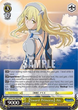 [Sword Princess] Ais (DDM/S88-E003 RR) - Is it Wrong to Try to Pick Up Girls in a Dungeon?