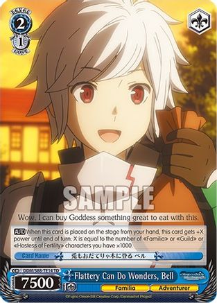 Flattery Can Do Wonders, Bell (DDM/S88-TE14 TD) - Is it Wrong to Try to Pick Up Girls in a Dungeon?