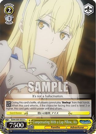 Compensating With a Lap Pillow, Ais (DDM/S88-E023 C) - Is it Wrong to Try to Pick Up Girls in a Dungeon?
