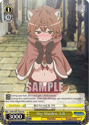 Shy Maiden, Lili (DDM/S88-TE04 TD) - Is it Wrong to Try to Pick Up Girls in a Dungeon?