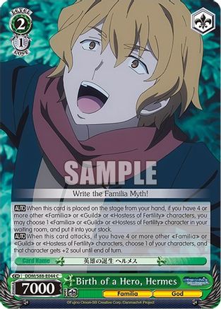 Birth of a Hero, Hermes (DDM/S88-E044 C) - Is it Wrong to Try to Pick Up Girls in a Dungeon?