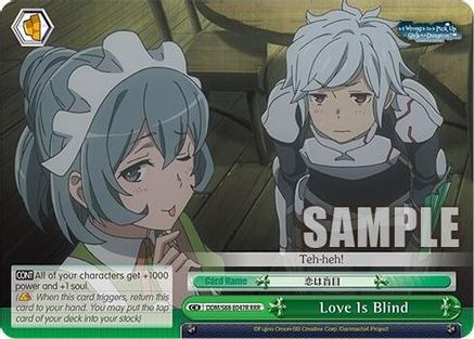Love Is Blind (RRR) (DDM/S88-E047R RRR) - Is it Wrong to Try to Pick Up Girls in a Dungeon?