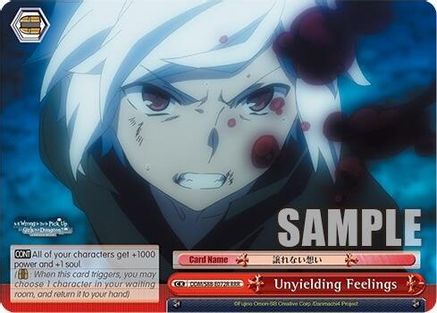 Unyielding Feelings (RRR) (DDM/S88-E072R RRR) - Is it Wrong to Try to Pick Up Girls in a Dungeon?