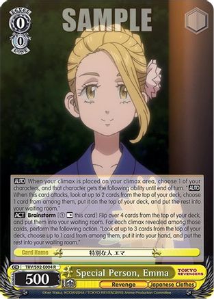 Special Person, Emma (TRV/S92-E004 R) - Tokyo Revengers
