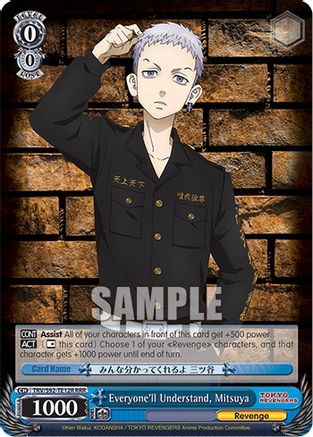 Everyone'll Understand, Mitsuya (RRR) (TRV/S92-TE12R RRR) - Tokyo Revengers