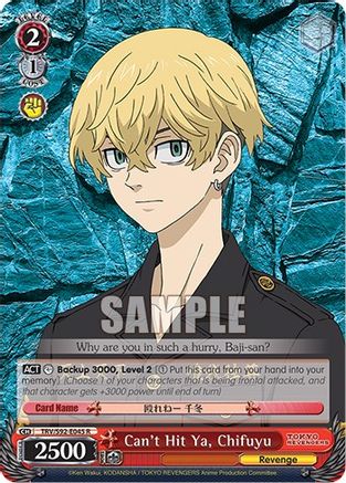 Can't Hit Ya, Chifuyu (TRV/S92-E045 R) - Tokyo Revengers
