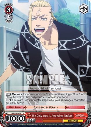 The Only Way is Attacking, Draken (TRV/S92-E047 R) - Tokyo Revengers
